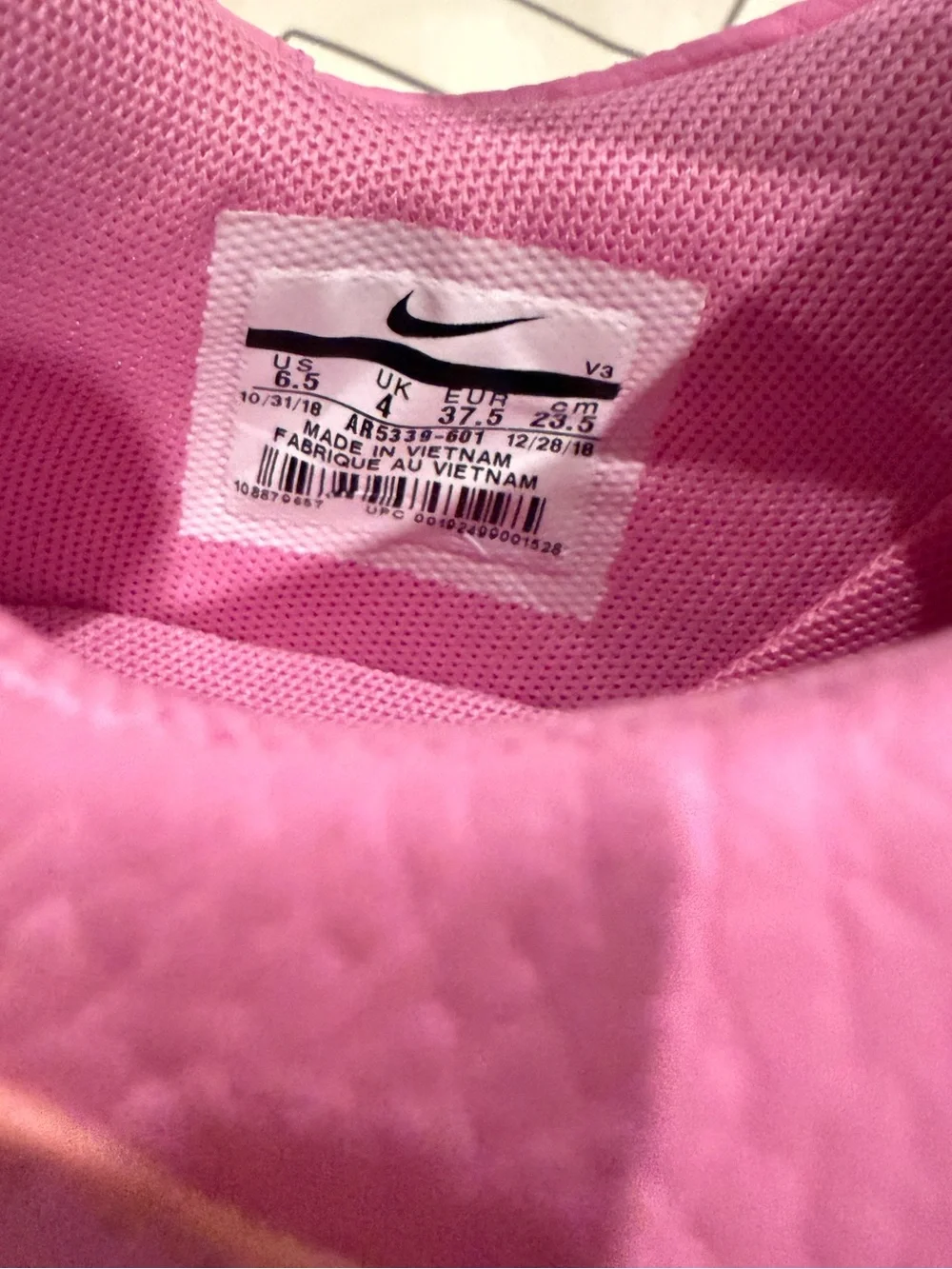 Nike Air Force 1 Sage Low 'Psychic Pink Sneakers